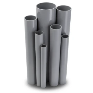 UPVC Pipes Nominal Pressure 10/20 Bar Outside Diameter 400 mm Thickness 19.1 mm Gray