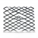 Hot Rolled (Black) Steel Expanded Metal Mesh  Khaleeji Thickness 1.4 mm Width 2.44  meter Length 1 meter | Bait Al Tatawor Company