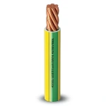سلك نحاس مجدول 35 مم2 450/750 فولت عزل PVC أصفر/أخضر | شركة الفنار