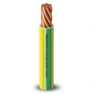 سلك نحاس مجدول 35 مم2 450/750 فولت عزل PVC أصفر/أخضر | شركة الفنار