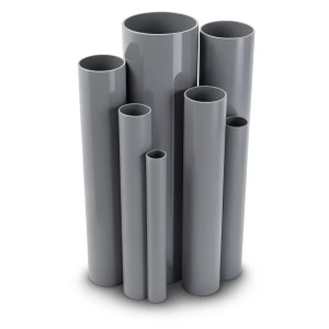 UPVC Pipes Nominal Pressure 6/20 Bar Outside Diameter 280 mm Thickness 8.2 mm Gray