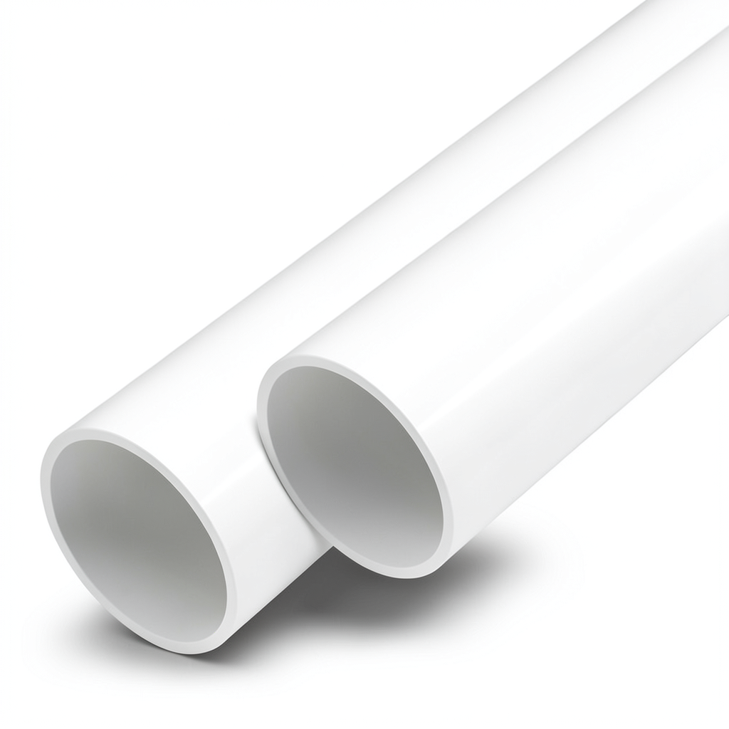 UPVC Pipes Sewage/Drainage System National Schedule 40 Size 6 inch Thickness 7.11 mm White
