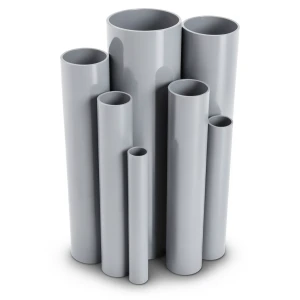 مواسير UPVC ضغط 6/20 بار قطر خارجي 315 مم سمك 9.2 مم لون رمادي