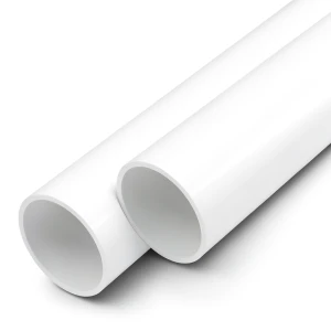 مواسير UPVC لانظمة الصرف الصحي مقاس 8 إنش سمك 8.18 مم لون أبيض