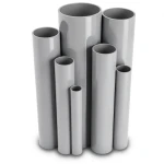 مواسير UPVC ضغط 16/20 بار، قطر خارجي 315 مم، سمك 23.4 مم، لون رمادي