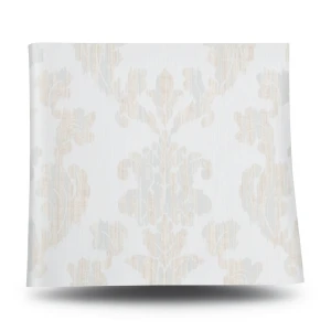 Italian Wallpaper 10m x 1.06m Pale Grey Color, Model 3038