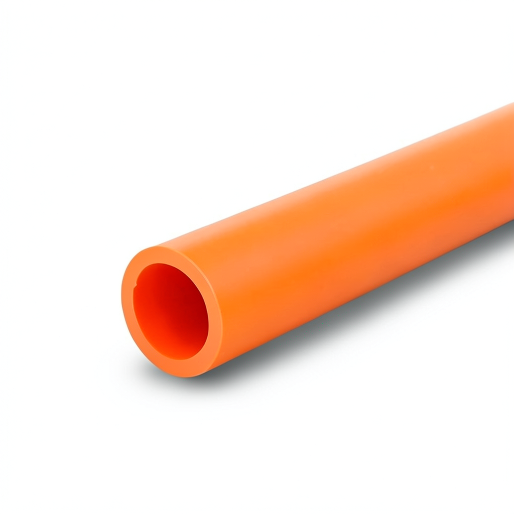 HDPE Pipes Outside Diameter 20 mm Thickness 1.9 mm Orange