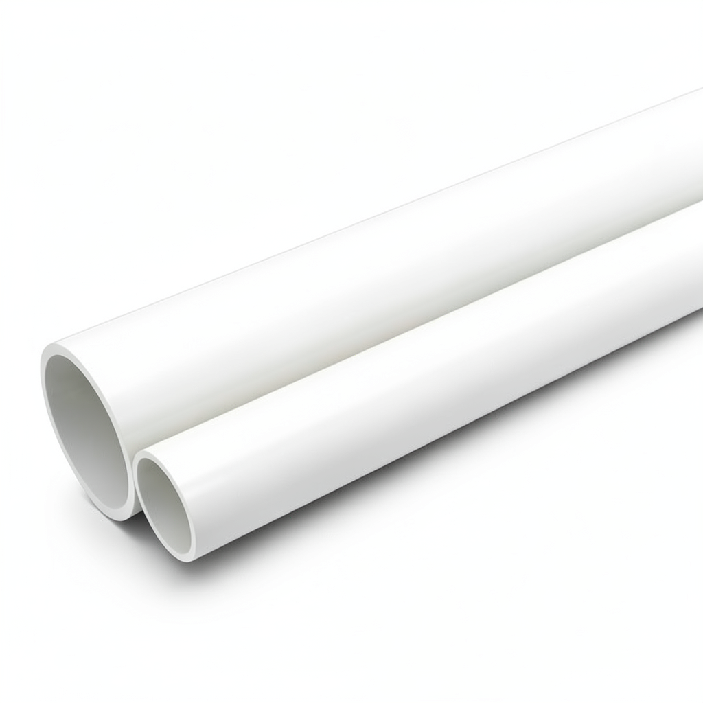 أنابيب UPVC 3P Brand جدول 40 مقاس ¾ إنش سمك 2.87 مم لون أبيض