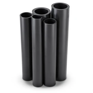 مواسير HDPE قطر خارجي 50 مم سمك 4.6 مم لون أسود