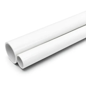 مواسير UPVC جدول 40 مقاس 1 إنش سمك 3.38 مم لون أبيض