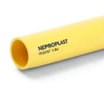 Neproplast HDPE Pipes PE 80 Pressure 4 Bar Outside Diameter 180 mm Thickness 5.5 mm Yellow | NEPROPLAST