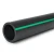 HDPE Polyethylene Pipe Nominal Pressure 6 Bar PE 80, 225 mm Diameter SDR 22 Black with Green Stripes - Image 1