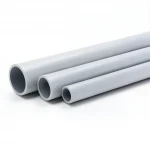 مواسير UPVC جاسكو جدول 80  مقاس ¼ 1 إنش سمك 4.85 مم لون رمادي فاتح