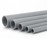 مواسير UPVC الجودة ضغط 2 بار  قطر خارجي 110 مم سمك 1.8 مم لون رمادي