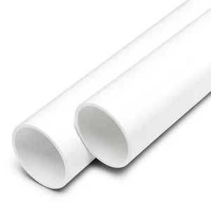 مواسير UPVC لانظمة الصرف الصحي مقاس 8 إنش سمك 8.18 مم لون أبيض