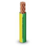 لفة سلك كهرباء مفرد 70 مم2 450/750 فولت، موصل نحاس مجدول عزل PVC لون اصفر/اخضر | شركة الفنار
