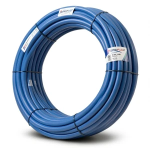 أنابيب HDPE PE 80 ضغط 10 بار قطر خارجي 125 مم سمك 9.2 مم لون أزرق | نيبروبلاست