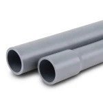 UPVC Pipes Sewage/Drainage System 200 mm Size Thickness 3.9 mm Gray