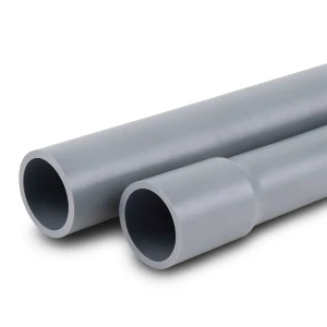 UPVC Pipes Sewage/Drainage System 200 mm Size Thickness 3.9 mm Gray
