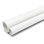 مواسير UPVC جدول 40 مقاس ½ 1 إنش سمك 3.68 مم لون أبيض