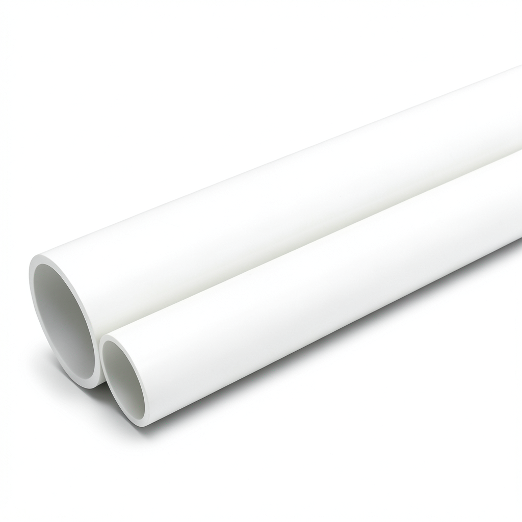 مواسير UPVC جدول 40 مقاس 3 إنش سمك 5.49 مم لون أبيض