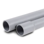 UPVC Pipes Size 75 mm Thickness 3 mm Gray, Above Ground Only