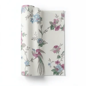 German Floral Wall Covering 10m x 0.53m Multicolor, Model 440607