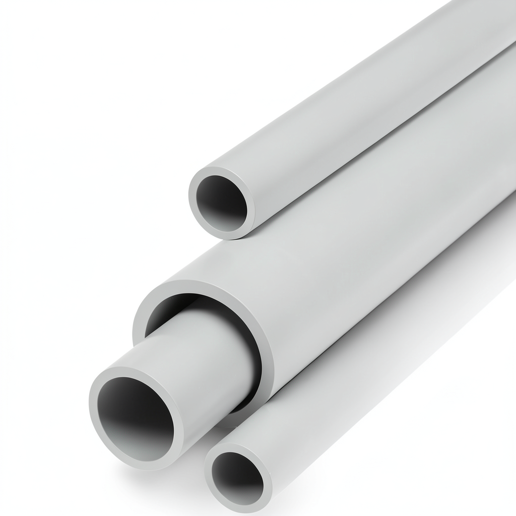 UPVC Pipes 3P Brand Schedule 40 Size ¾ Inch Thickness 2.87 mm Light Gray