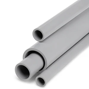 UPVC Pipes Schedule 40 Size 1 Inch Thickness 3.38 mm Light Gray