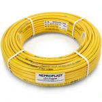 HDPE Pipes PE 80 Pressure 4 Bar Outside Diameter 125 mm Thickness 3.9 mm Yellow | NEPROPLAST