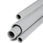 مواسير UPVC جدول 40 مقاس 6 إنش سمك 7.11 مم لون رمادي فاتح