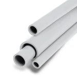مواسير UPVC جدول 40 مقاس 8 إنش سمك 8.18 مم لون رمادي فاتح