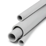 مواسير UPVC جدول 80 مقاس ½ إنش سمك 3.73 مم لون رمادي فاتح