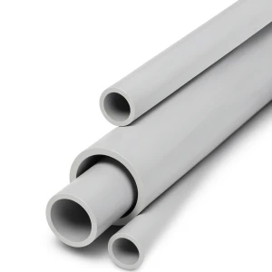 UPVC Pipes Schedule 80 Size ½ Inch Thickness 3.73 mm Light Gray