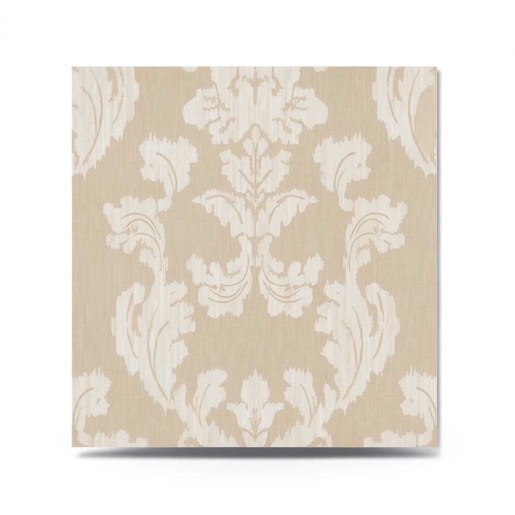 Italian Wall Covering 10m x 1.06m Beige, Model 3044