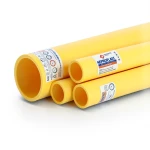 HDPE Pipes PE 80 Pressure 4 Bar Outside Diameter 200 mm Thickness 6.2 mm Yellow | NEPROPLAST