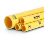 Neproplast HDPE Pipes PE 80 Pressure 4 Bar 225 mm Diameter 6.9 mm Thickness Yellow | NEPROPLAST