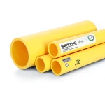 HDPE Pipes PE 80 Pressure 4 Bar Outside Diameter 250 mm Thickness 7.7 mm Yellow | NEPROPLAST