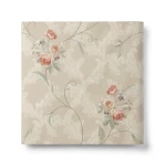 Italian Wallpaper 10m x 1.06m Beige Color, Model 7304
