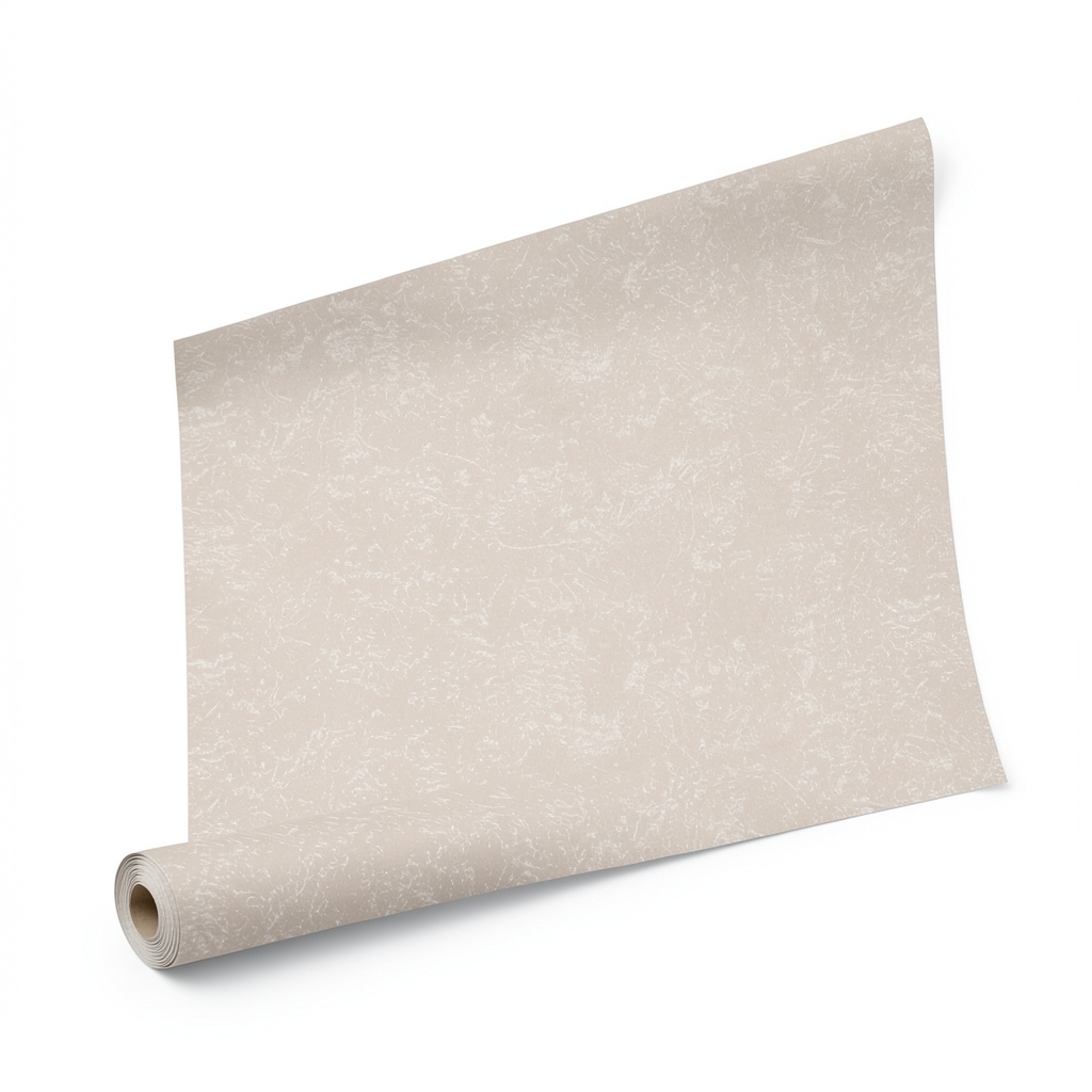 Wall Decoration Patterned Design 10 m x 1.06 m Beige, Model 41325
