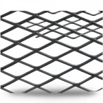 Hot Rolled (Black) Steel Expanded Metal Mesh  Khaleeji Thickness 6 mm Width 1.22 meter Length 1 meter | Bait Al Tatawor Company