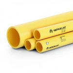 مواسير HDPE PE 80 ضغط 4 بار قطر خارجي 400 مم سمك 12.3 مم لون أصفر | نيبروبلاست