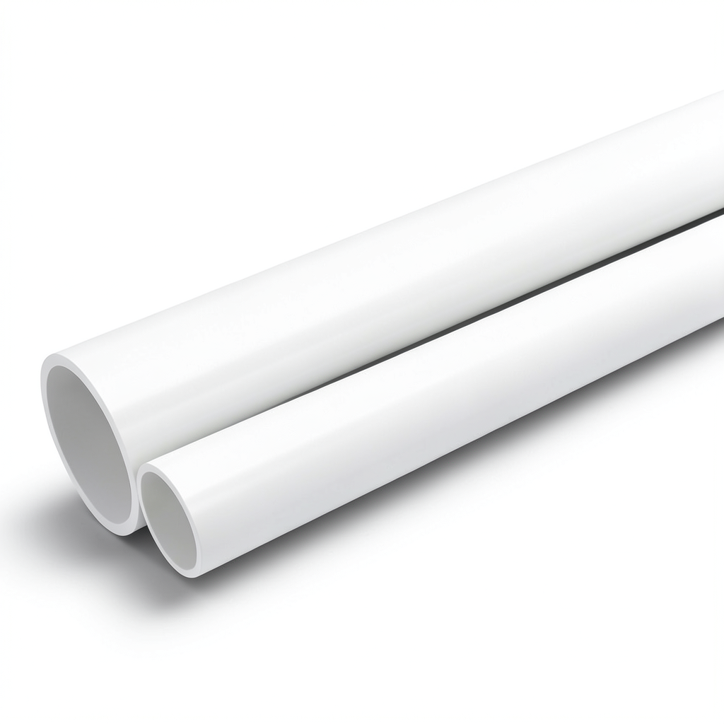 UPVC Pipes Schedule 40 Size 3 Inch Thickness 5.49 mm White