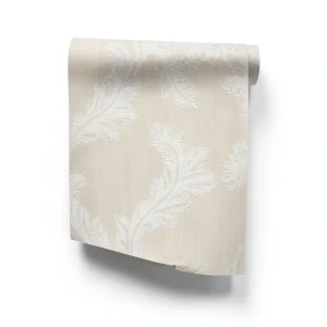 Italian Wallpaper 10m x 1.06m Beige Color, Model 7311