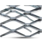 Galvanised Steel Expanded Metal Mesh Bahri Thickness 1.2 mm Width 2.44 m Length 3 m