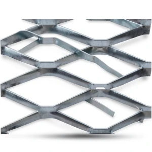 Galvanised Steel Expanded Metal Mesh Bahri Thickness 1.2 mm Width 2.44 m Length 3 m