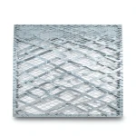 Galvanised Steel Expanded Metal Mesh Bahri 1.2 mm Thickness 2 m Length 2.44 m Width