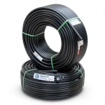 أنابيب HDPE PE 80 ضغط 10 بار قطر 40 مم سمك 3 مم لون أسود | نيبروبلاست