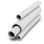 مواسير UPVC 3P Brand جدول 40 مقاس ¾ إنش سمك 2.87 مم لون رمادي فاتح