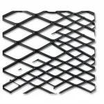 Hot Rolled (Black) Steel Expanded Metal Mesh  Khaleeji Thickness 6 mm Width 1.22 meter Length 5 meter | Bait Al Tatawor Company